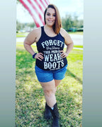 This Princess Wears Boots Tank Top