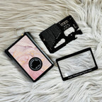 Safety Wallet With Personal Alarm Multi Functional Tool (Pink Rose)