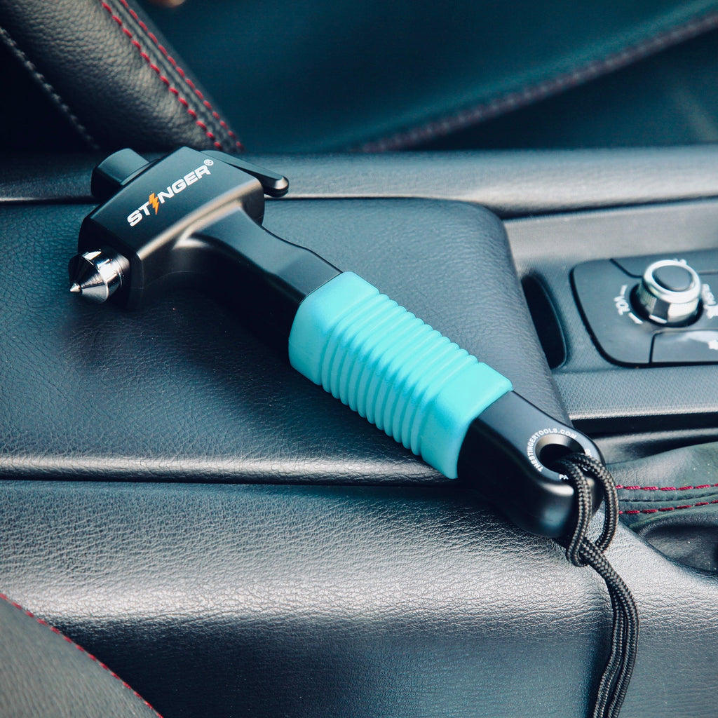 Car Escape Safety Hammer (Fluorescent Green)