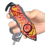 Personal Alarm Keychain Safety Emergency Tool (Peony)