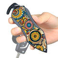 Personal Alarm Keychain Safety Emergency Tool (Mandala)