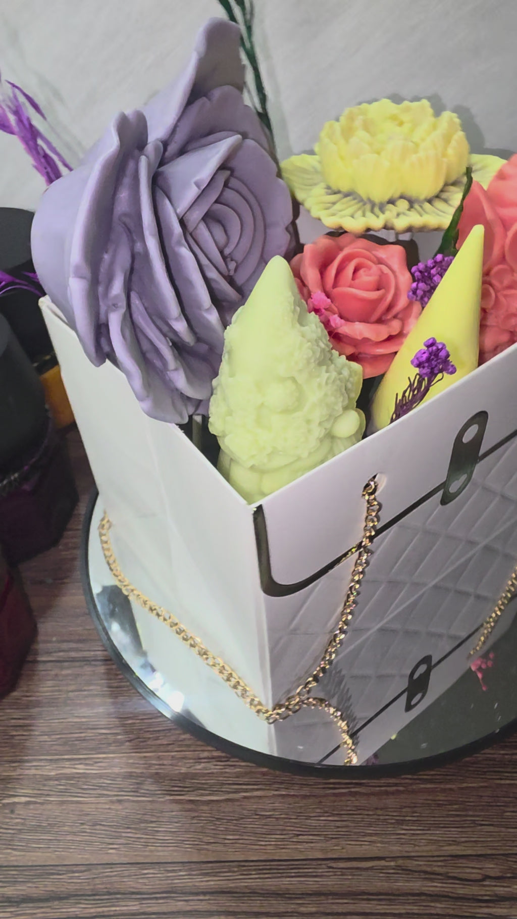 The "Everlasting" Floral Candle Purse Collection