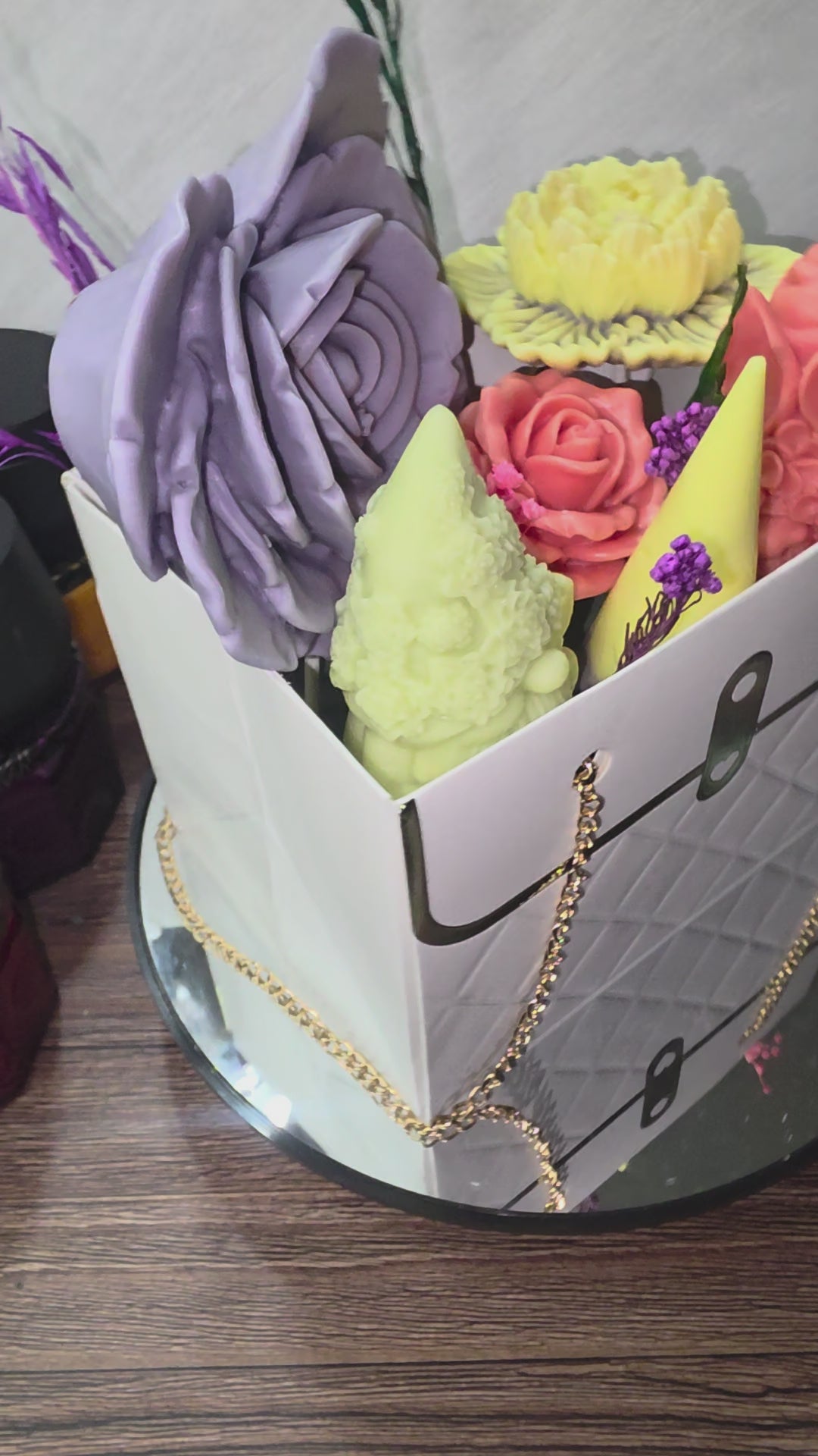 The "Everlasting" Floral Candle Purse Collection