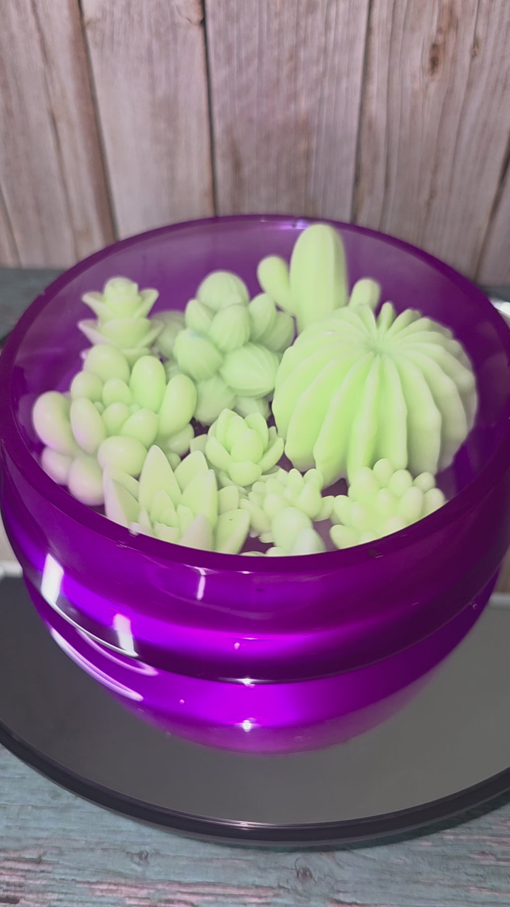 Resin Plant/Candle Bowl