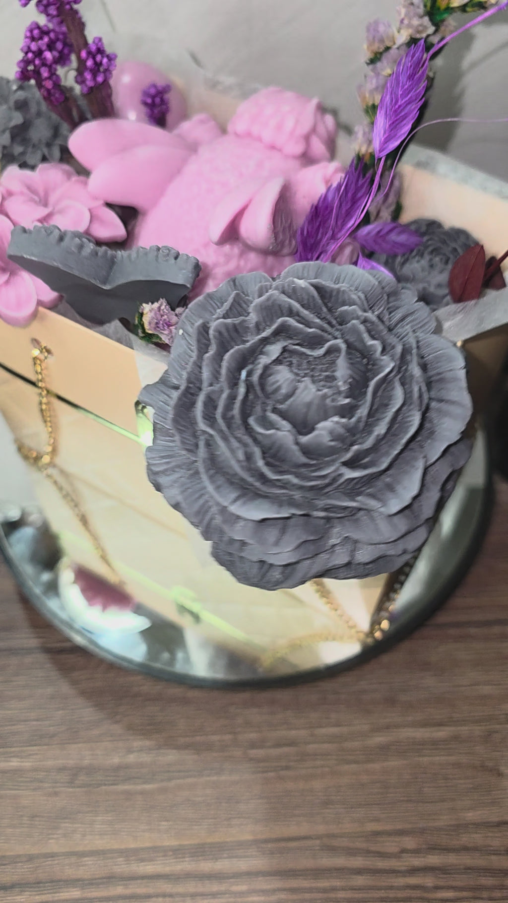 The "Everlasting" Floral Candle Purse Collection
