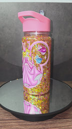 10 oz Plastic Snow Globe Tumbler for children