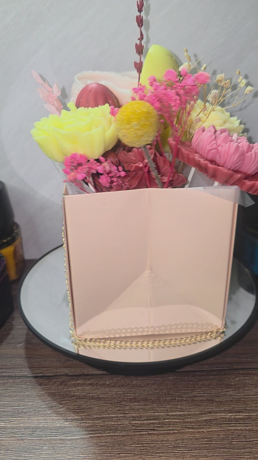 The "Everlasting" Floral Candle Purse Collection