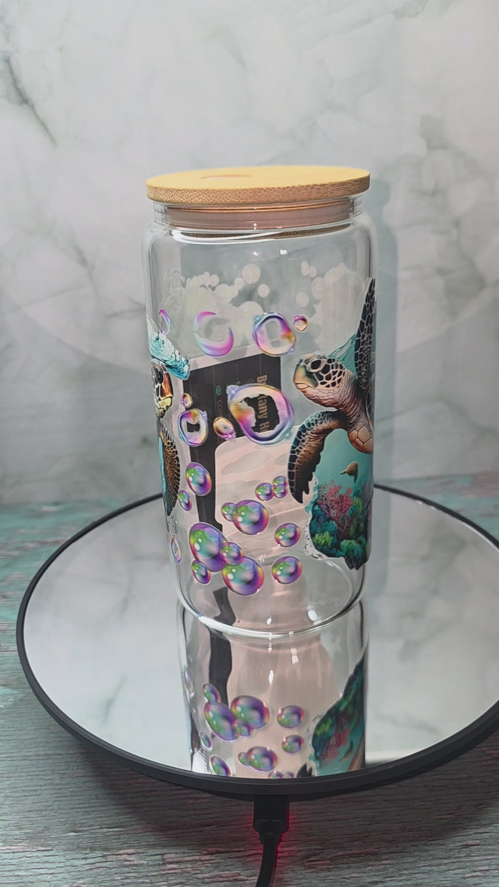 16oz Glass Single Layer Tumblers
