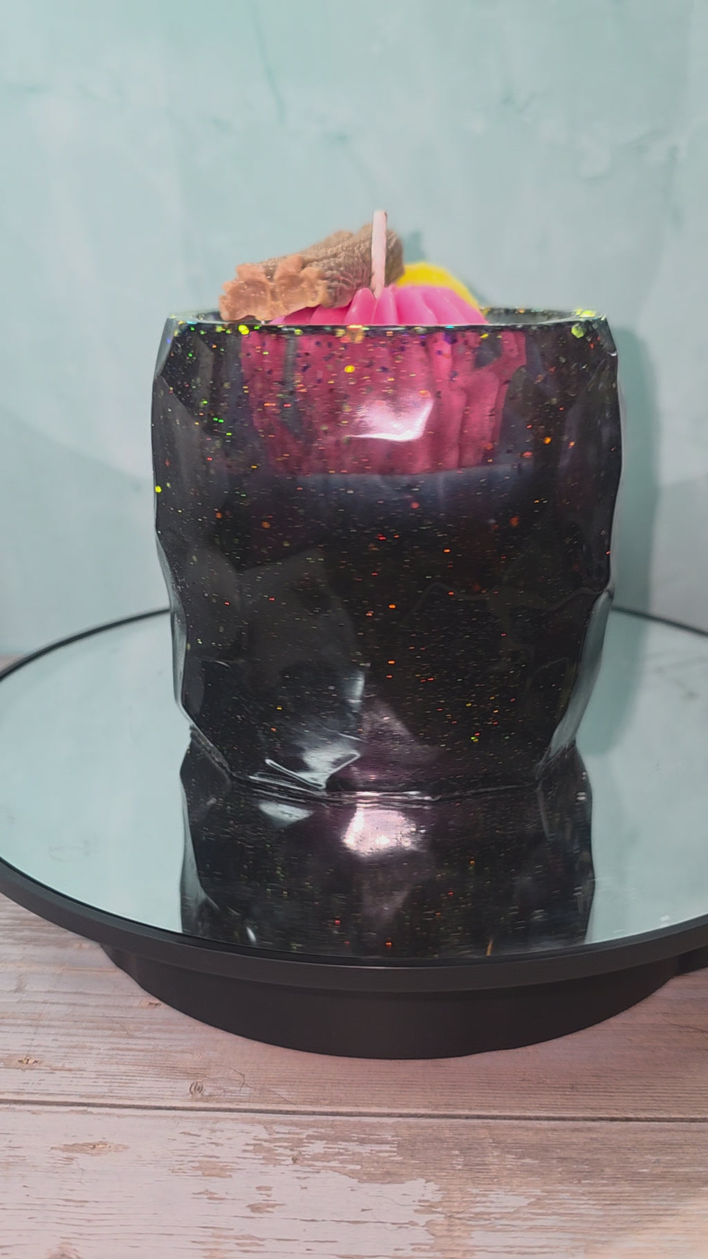 Resin Cup / Tea Inspired Candle