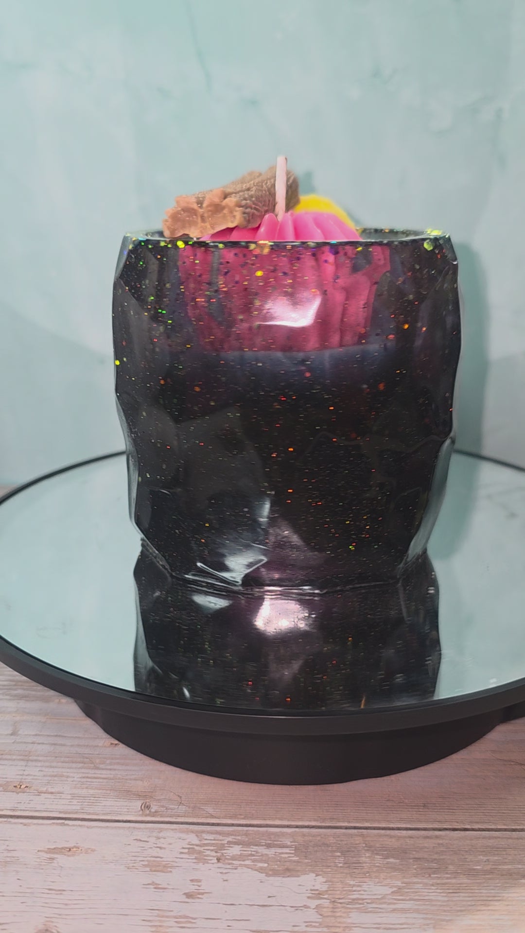Resin Cup / Tea Inspired Candle