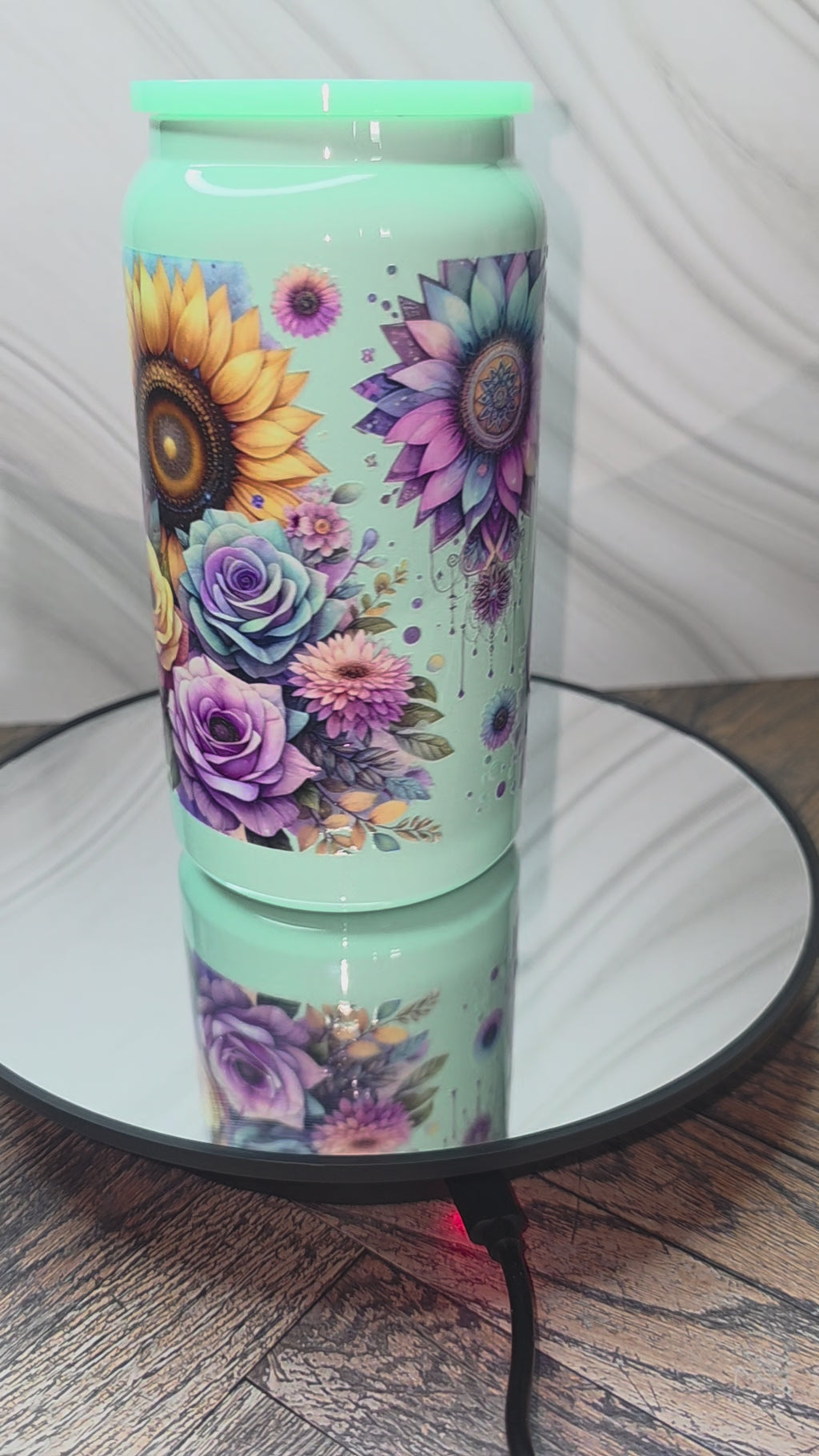 16oz Colored Stainless Steel Single Layer Tumblers