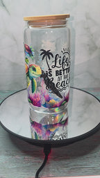 16oz Glass Single Layer Tumblers