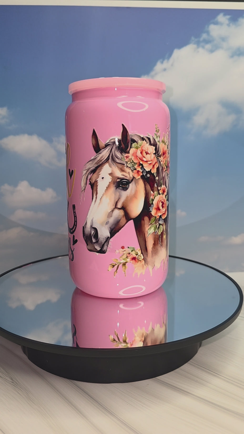 16oz Colored Glass Single Layer Tumblers