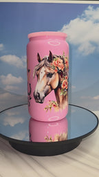 16oz Colored Glass Single Layer Tumblers