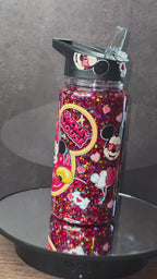10 oz Plastic Snow Globe Tumbler for children