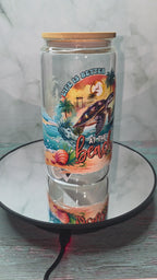 16oz Glass Single Layer Tumblers