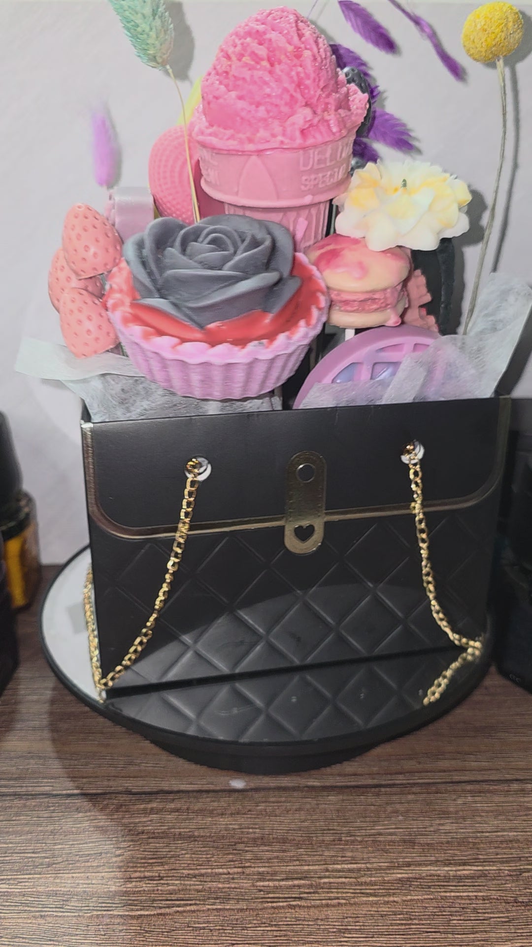 The "Everlasting" Floral Candle Purse Collection