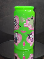 16oz Neon Colored Glass Tumblers