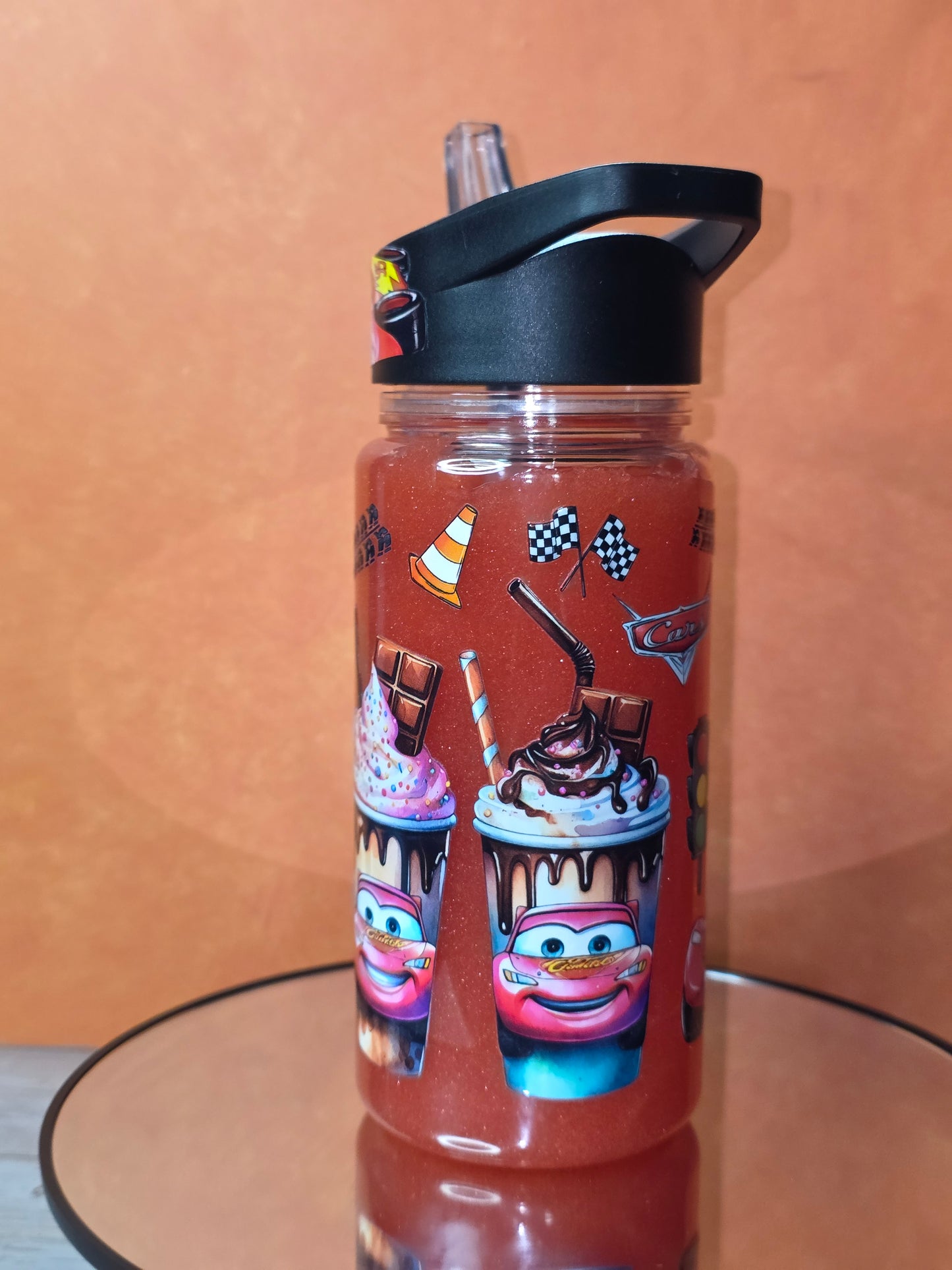 10 oz Plastic Snow Globe Tumbler for children