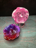 Resin Flower Jewelry Holder