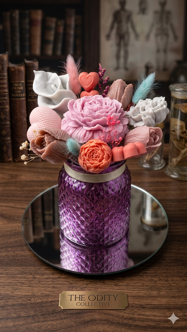 The Odity Collective, Wax Melt Flower Bouquet