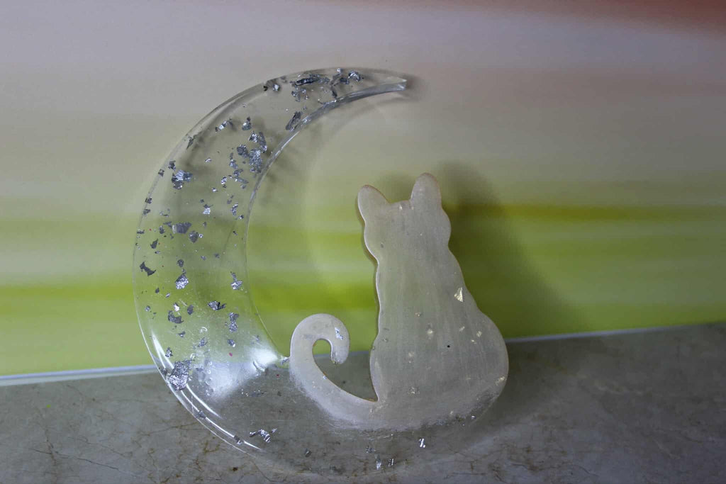 Resin Whimsical Moon