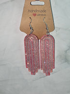 Resin Dangle Earrings