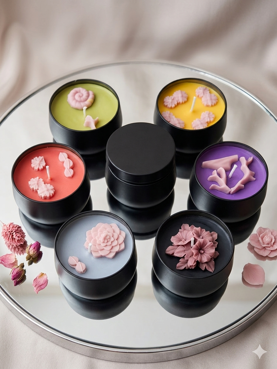 Mini Noir Candles