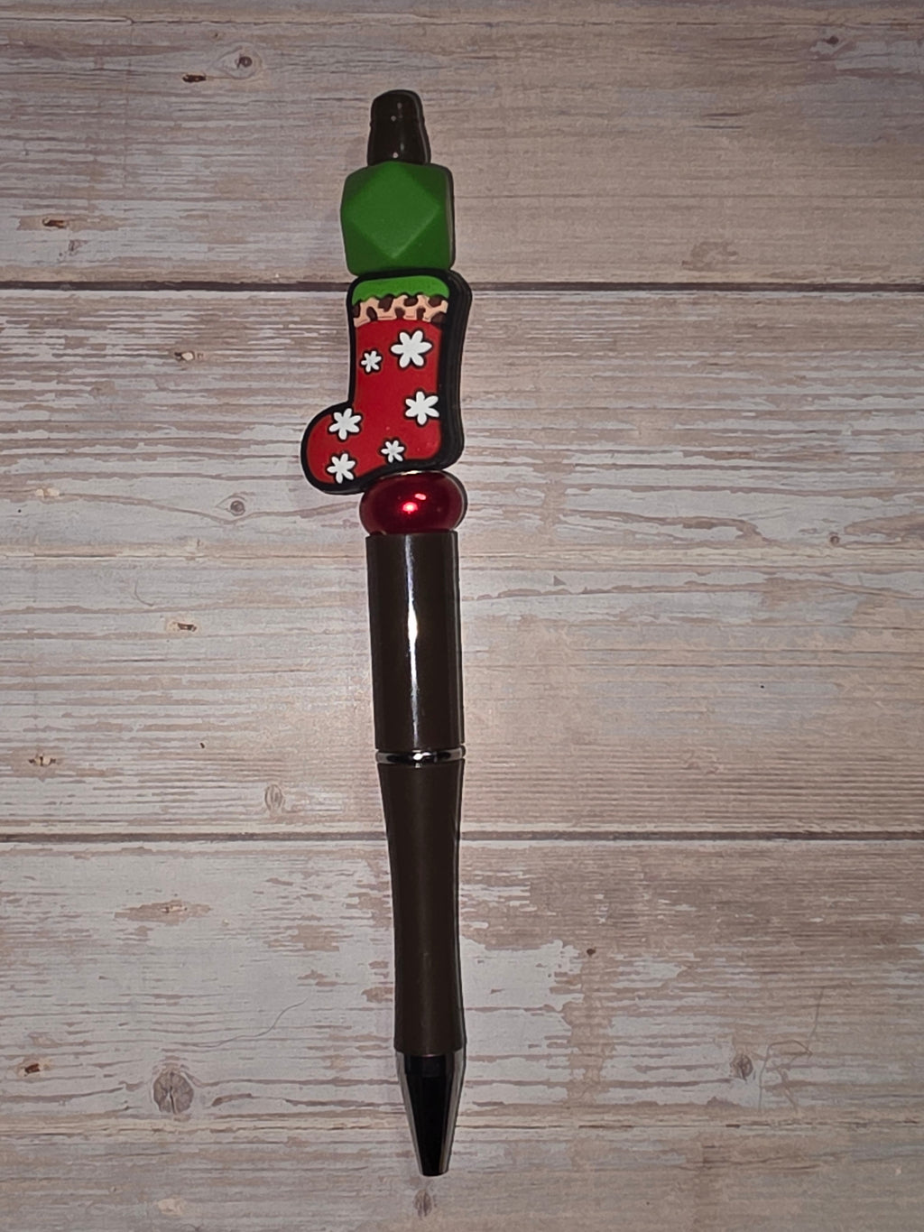 Christmas Theme Beadable Pens
