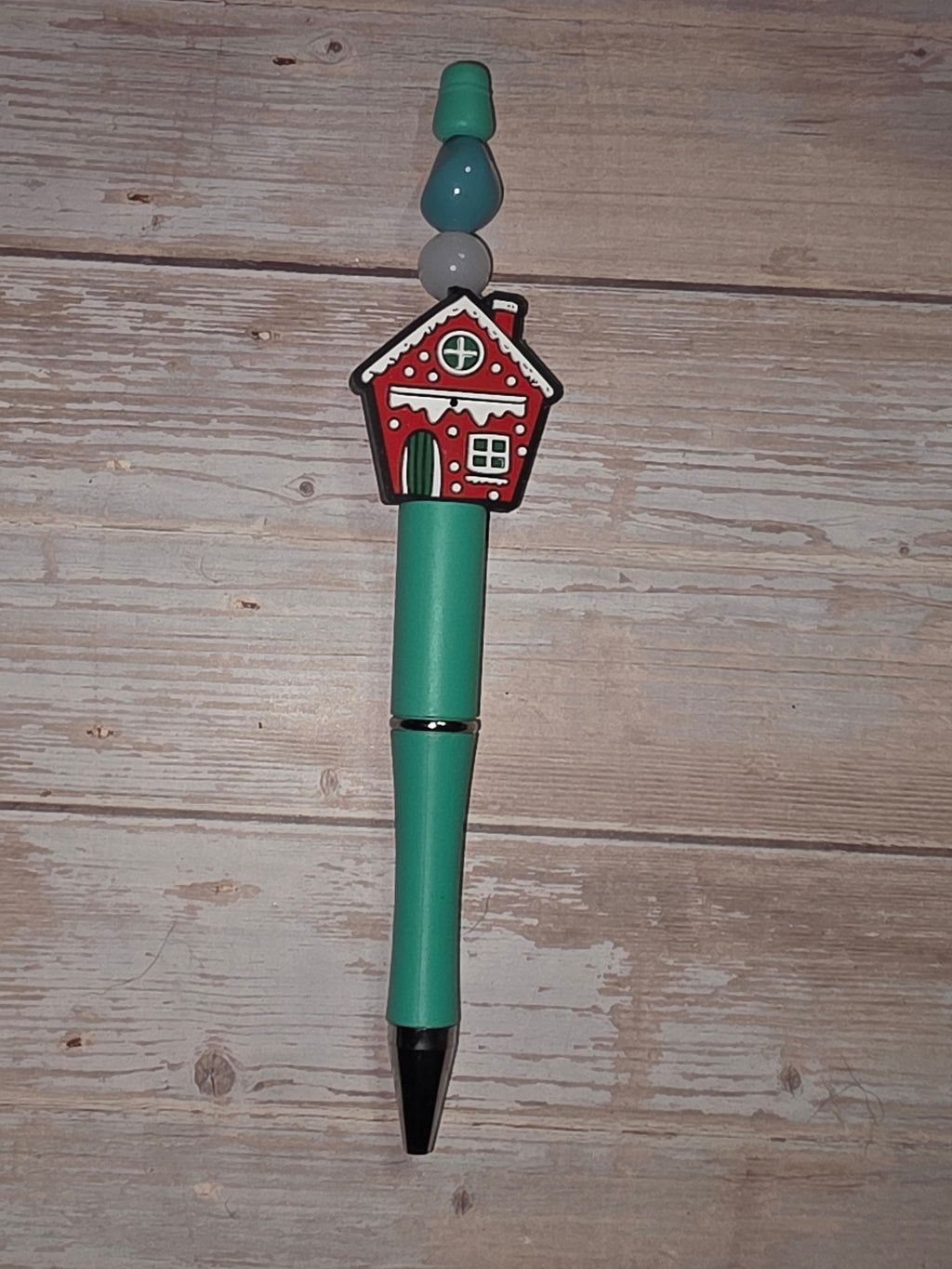 Christmas Theme Beadable Pens