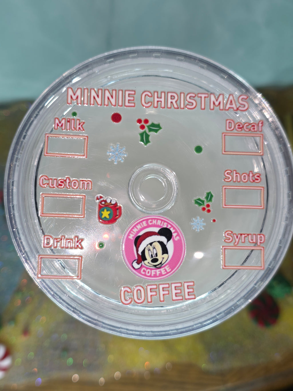 24oz Different Effects Snow Globe Tumbler