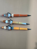 Halloween beadable pens