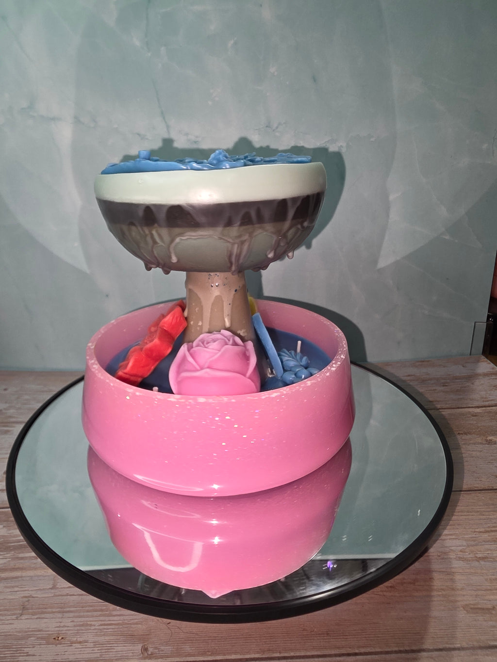 Resin Bowl / Mushroom House Candle