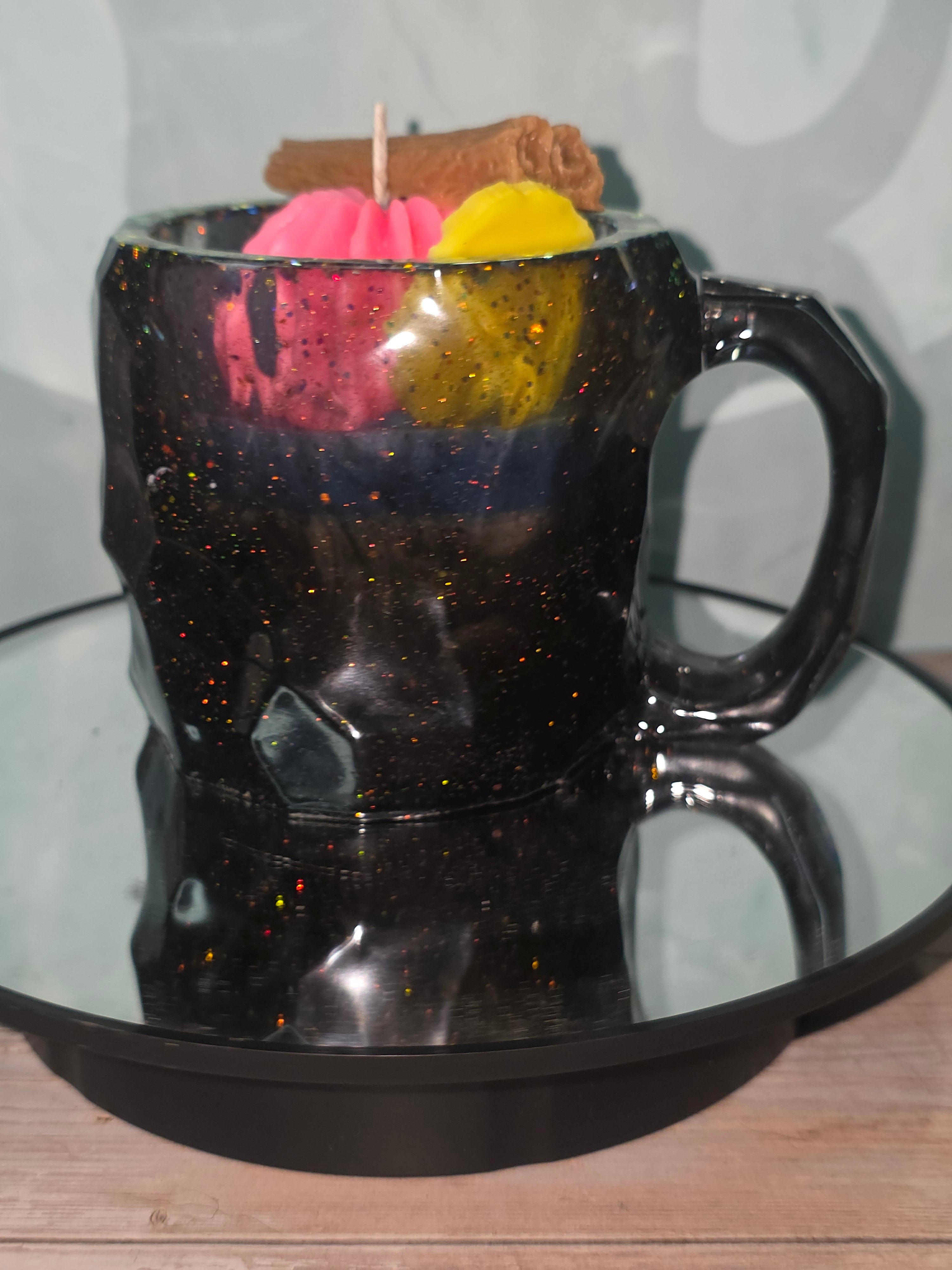 Resin Cup / Tea Inspired Candle