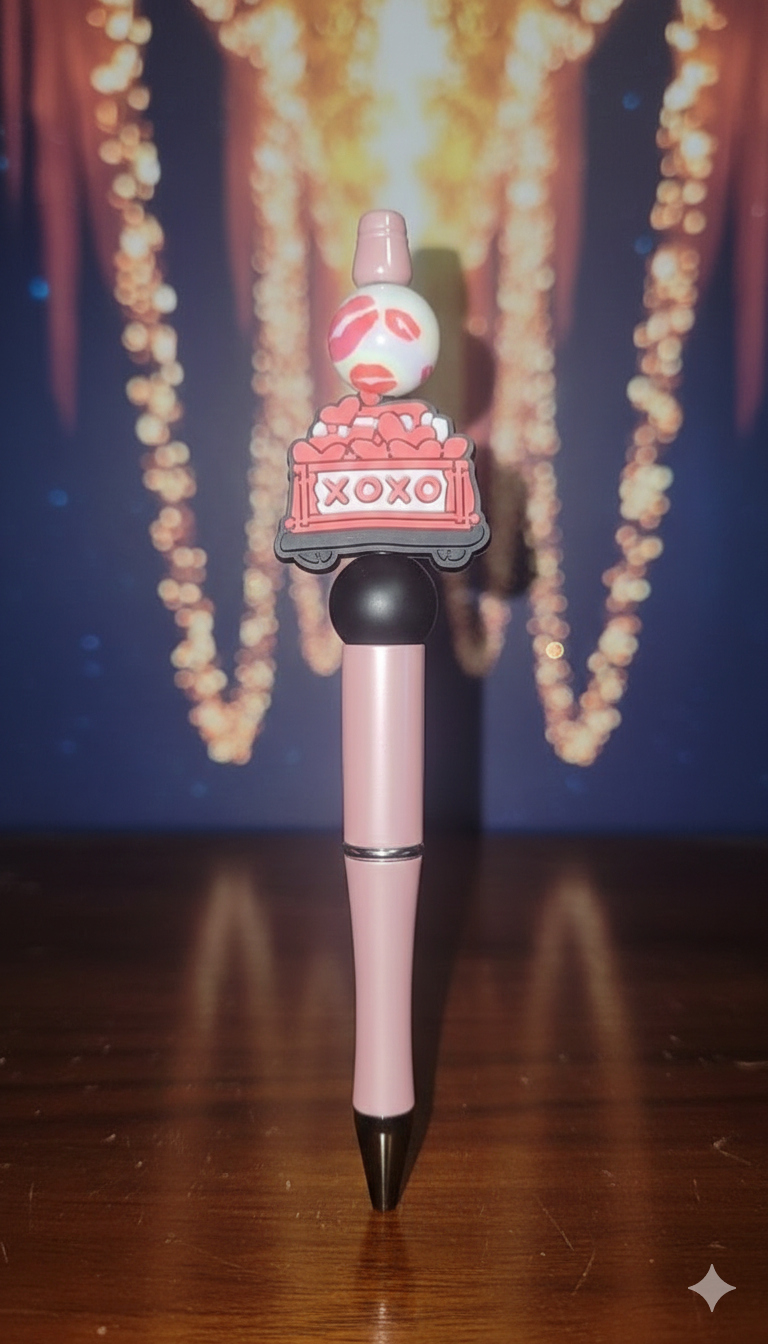 Valentine’s Day Beadable Pens