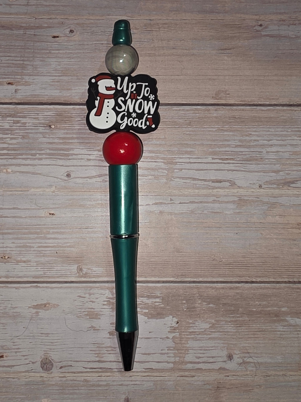 Christmas Theme Beadable Pens
