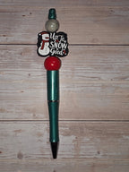 Christmas Theme Beadable Pens