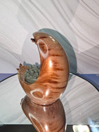 Resin Moon Tealight Candle holder