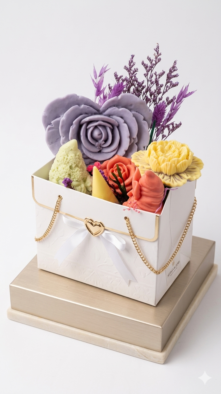 The "Everlasting" Floral Candle Purse Collection