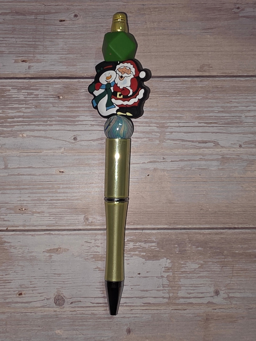 Christmas Theme Beadable Pens