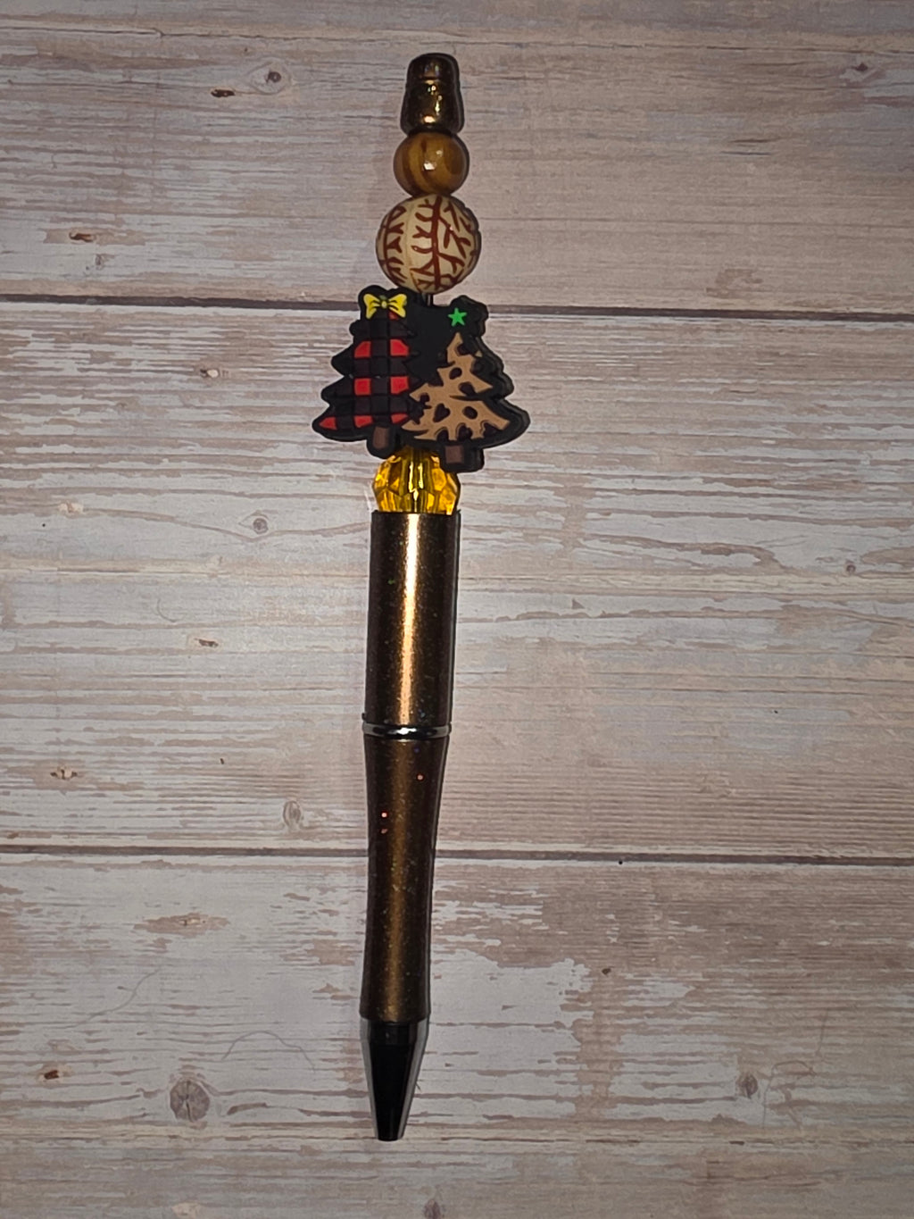 Christmas Theme Beadable Pens