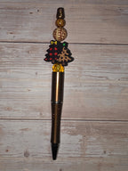 Christmas Theme Beadable Pens