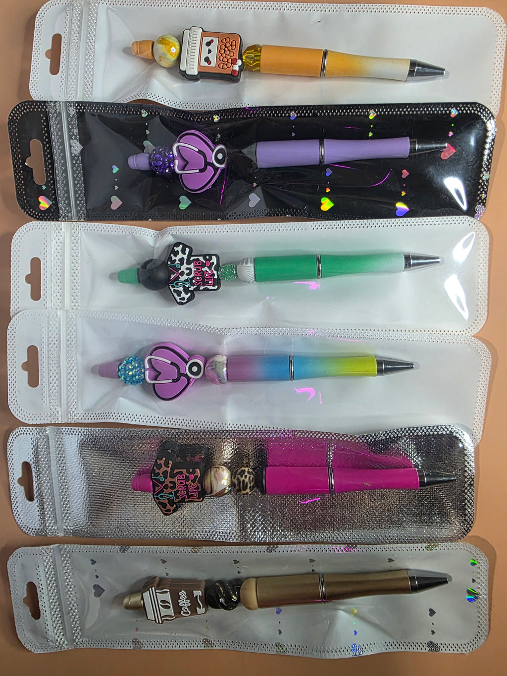Medical Theme Beadable Pens