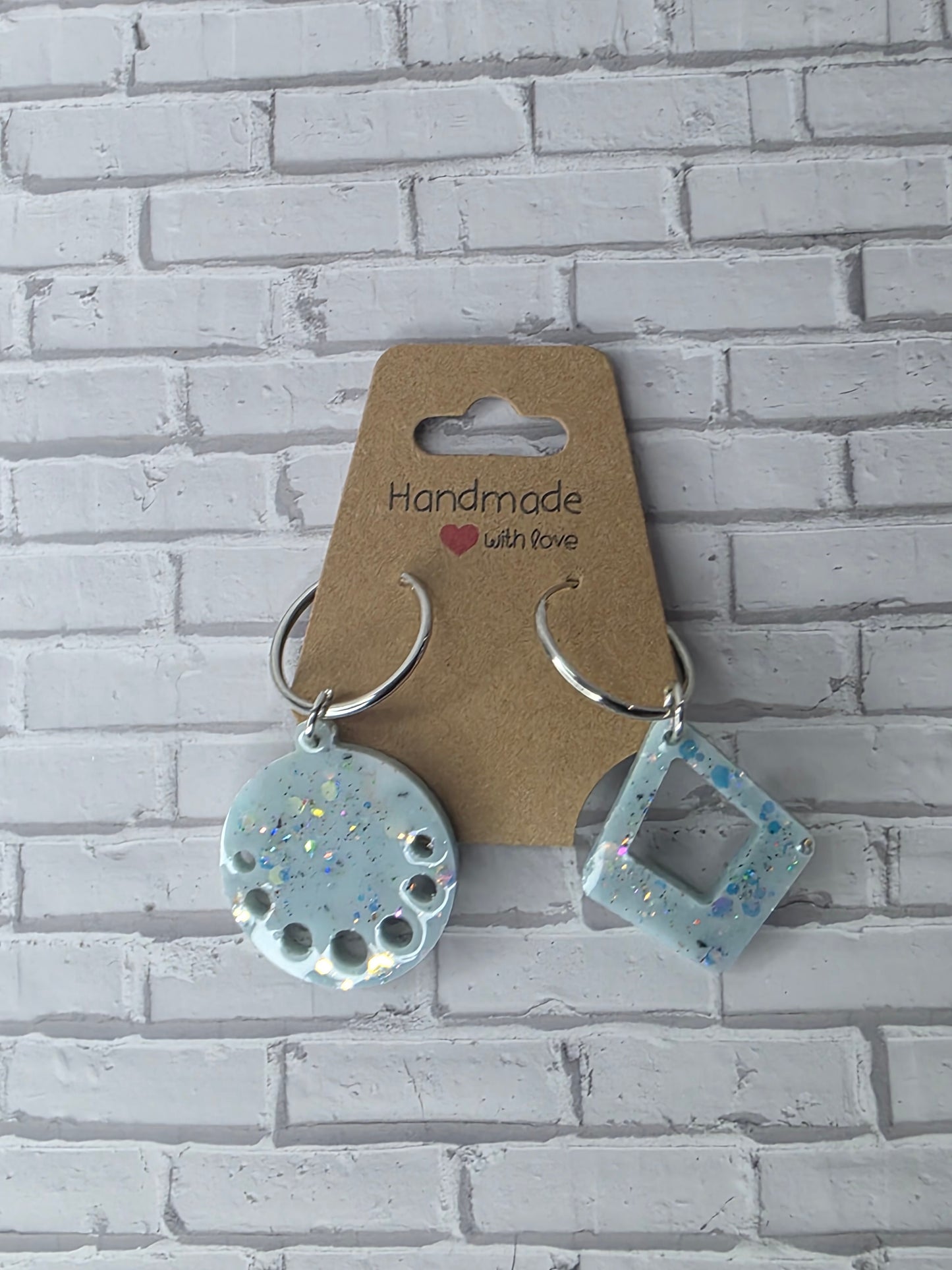 Resin Dangle Earrings