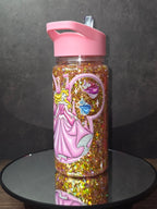 10 oz Plastic Snow Globe Tumbler for children