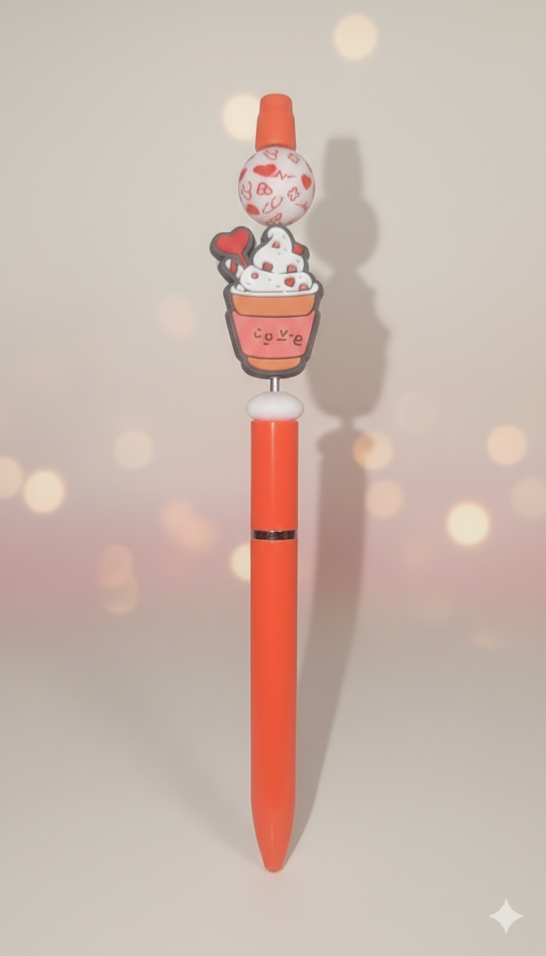 Valentine’s Day Beadable Pens