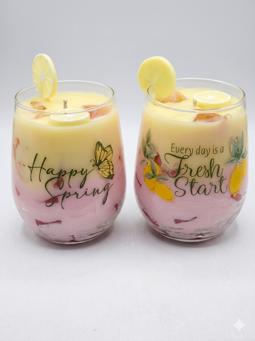 The Mega Pink Lemonade Candle 🍋💗