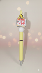 Valentine’s Day Beadable Pens