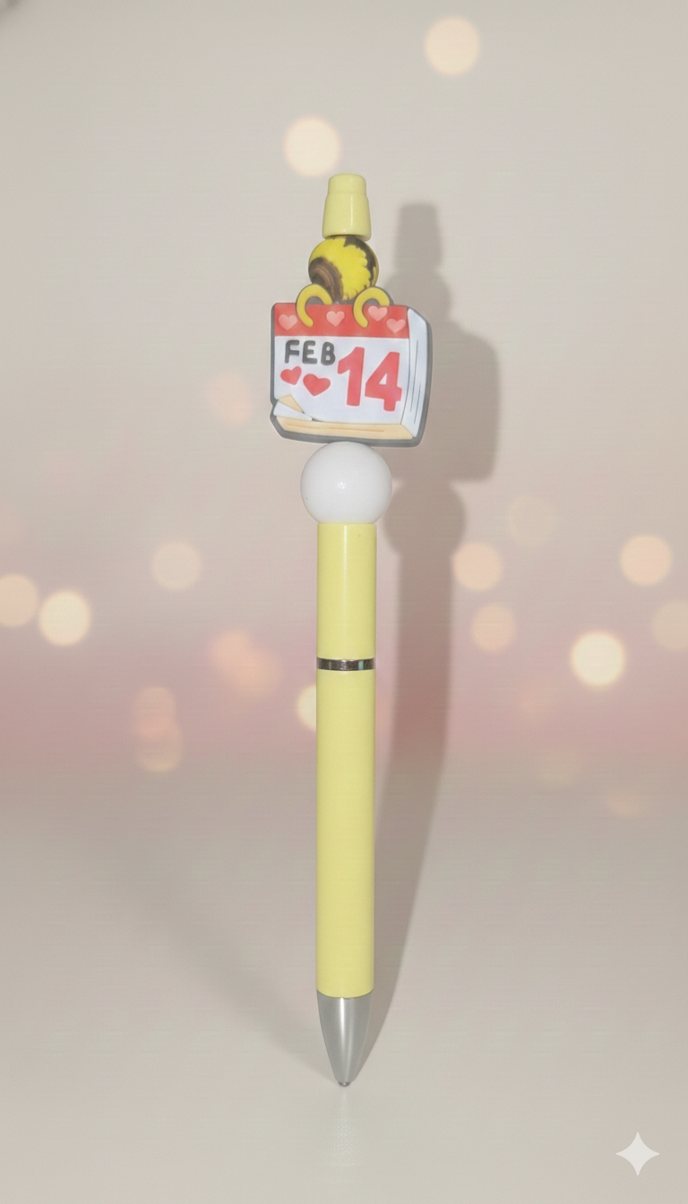 Valentine’s Day Beadable Pens