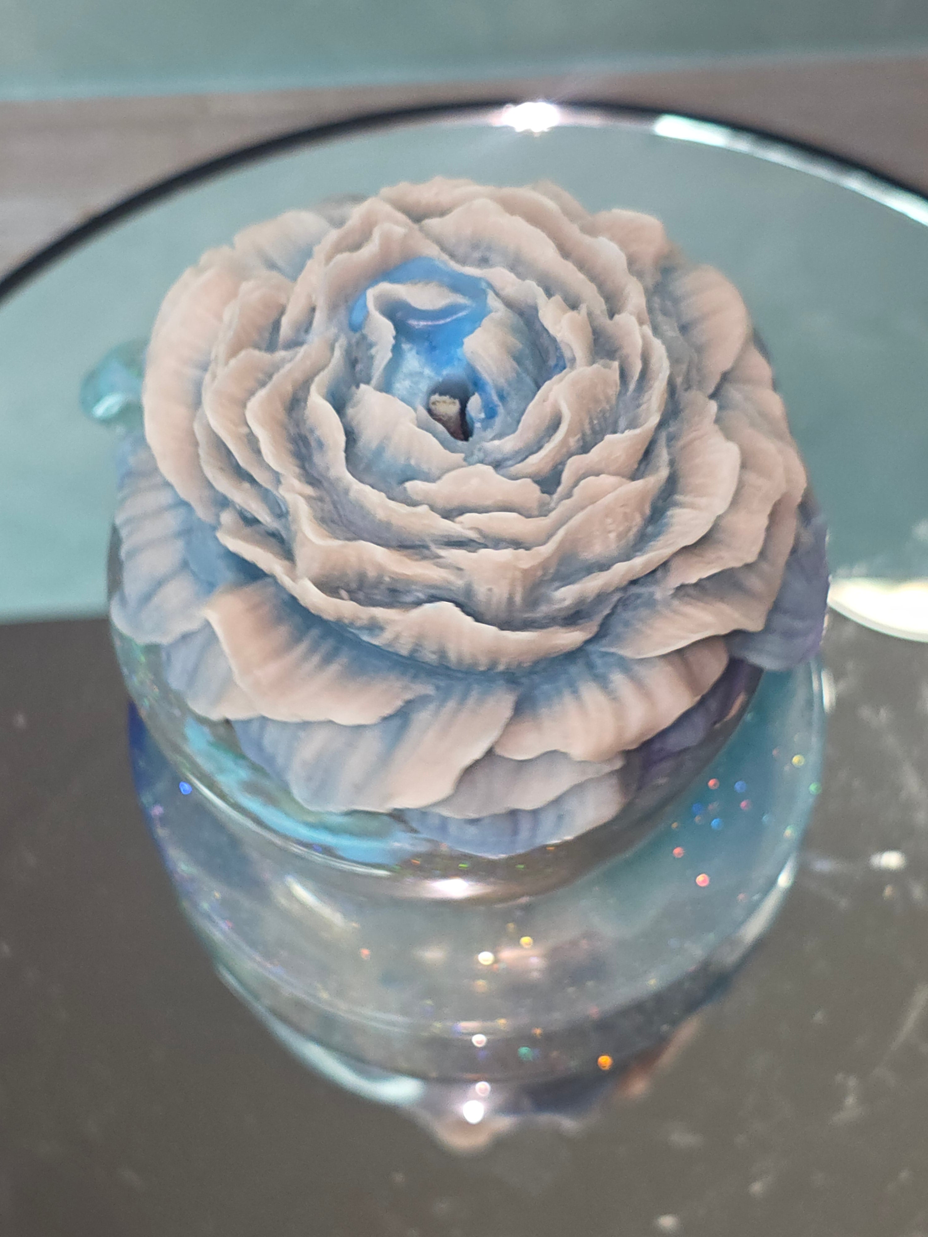 Resin Tea Cup with Candle